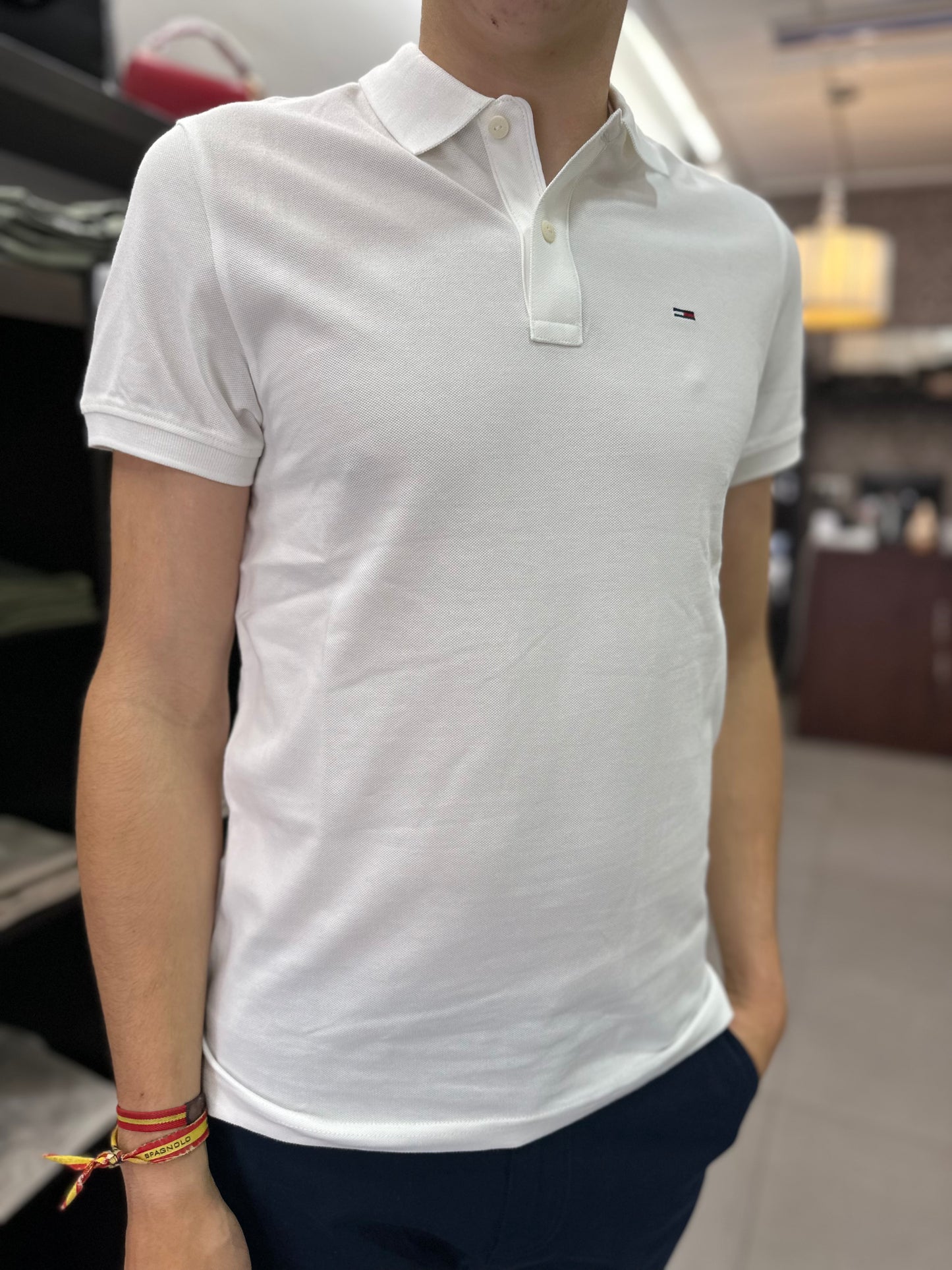 POLO TOMMY BLANCO