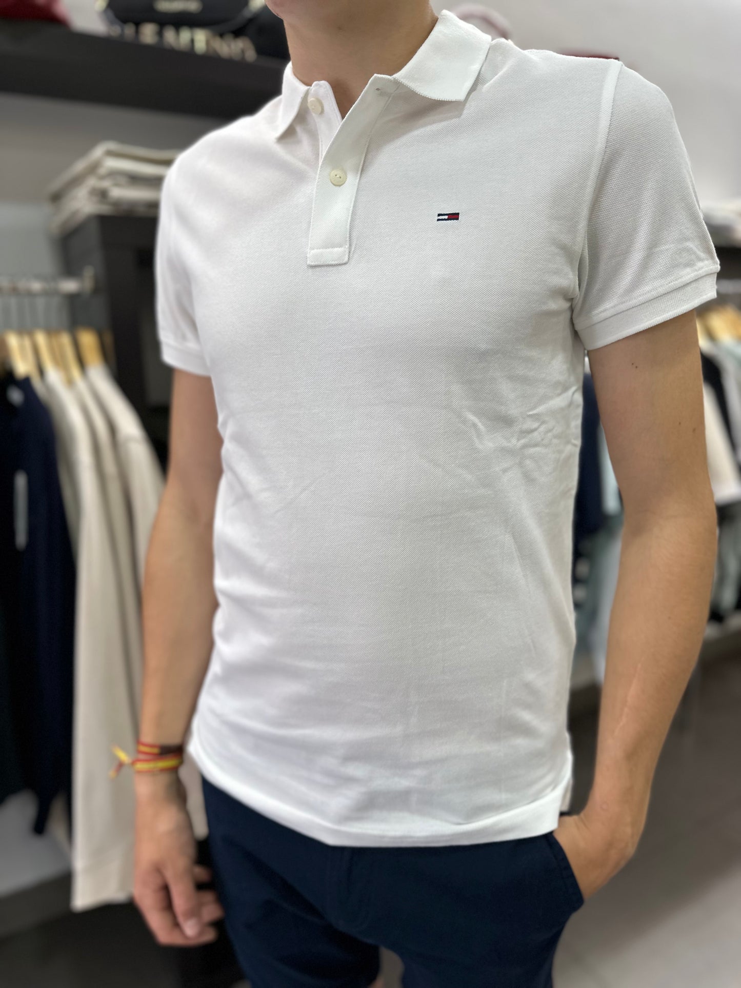 POLO TOMMY BLANCO
