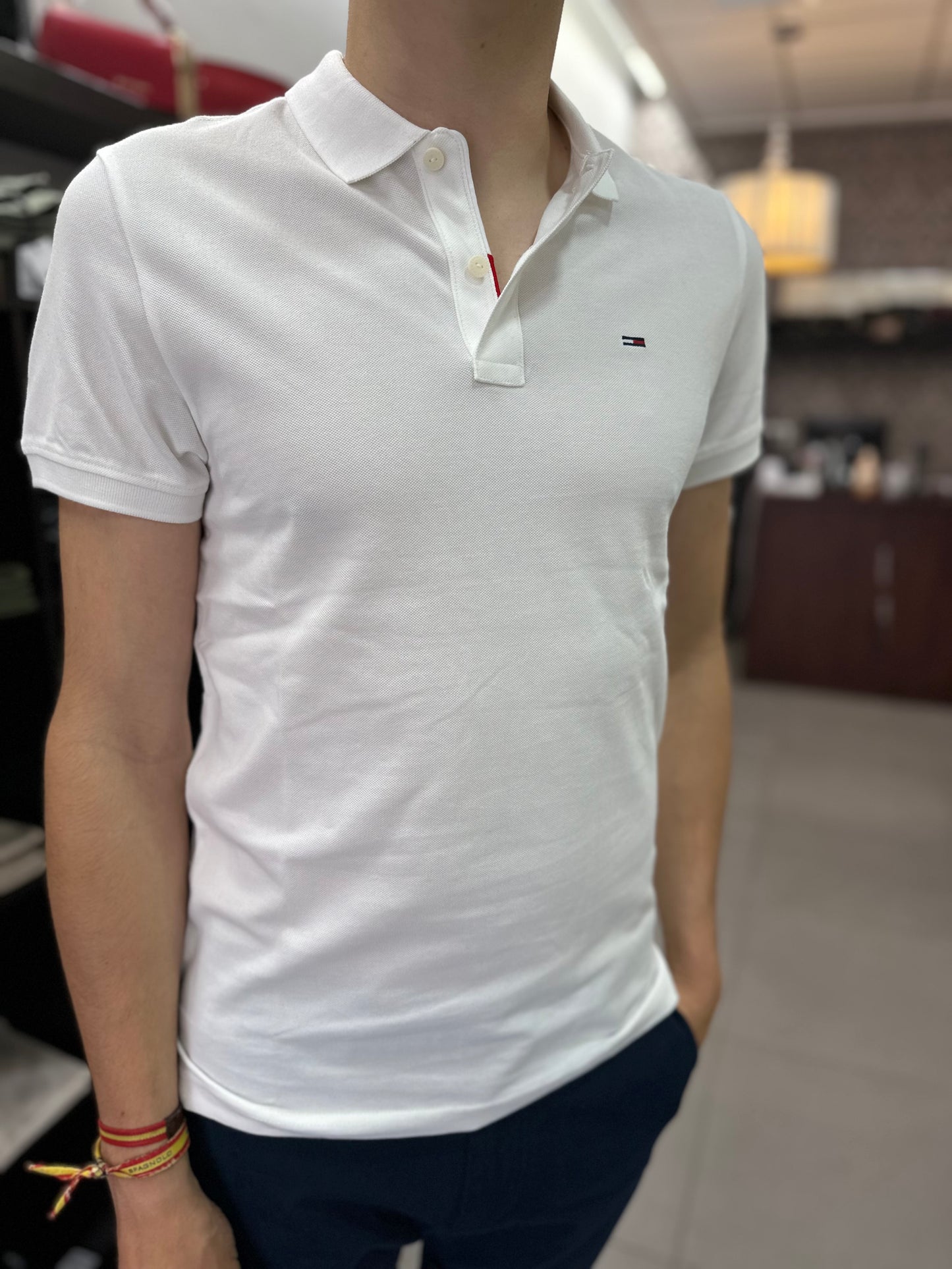 POLO TOMMY BLANCO
