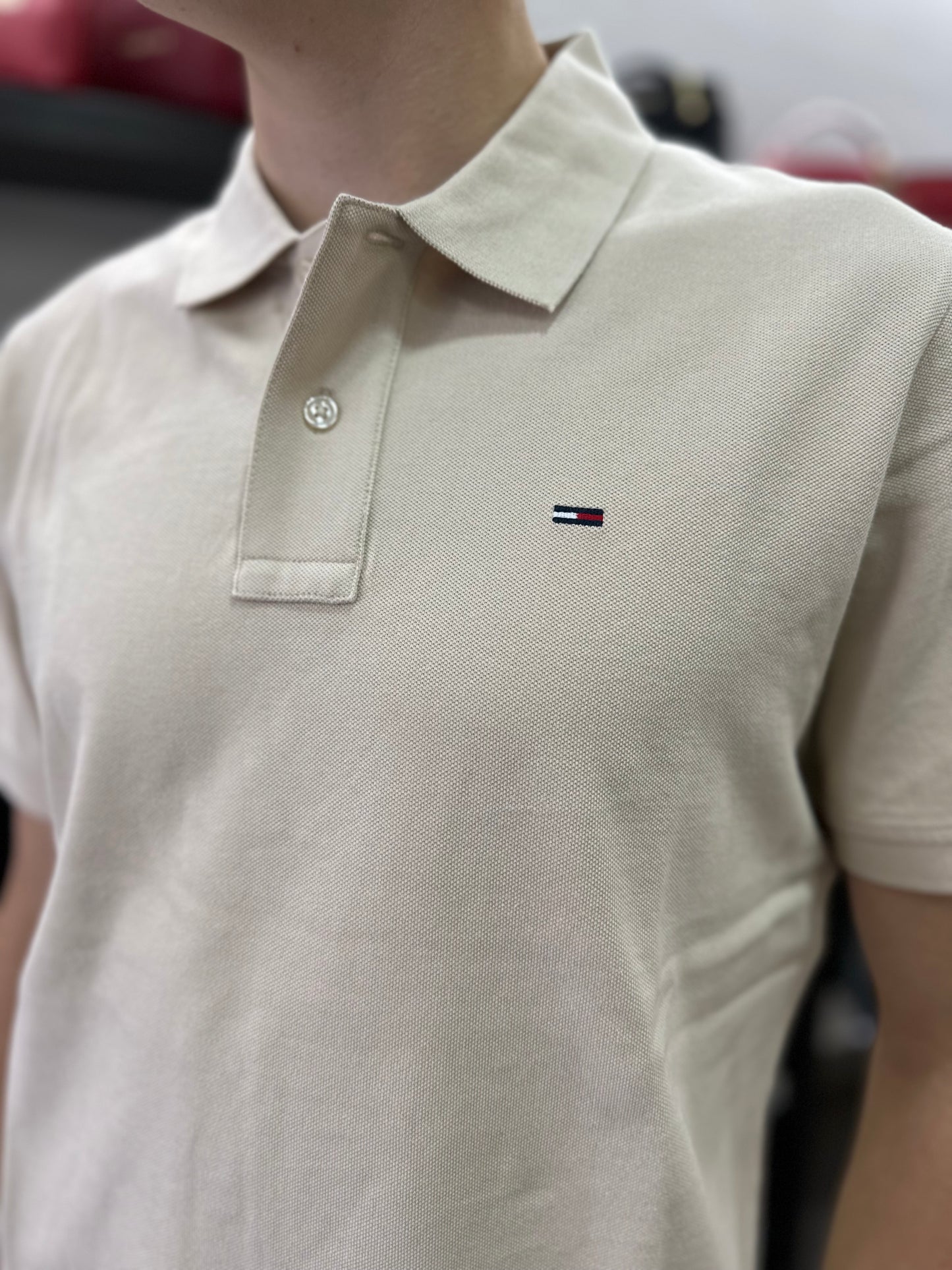 POLO TOMMY BEIGE