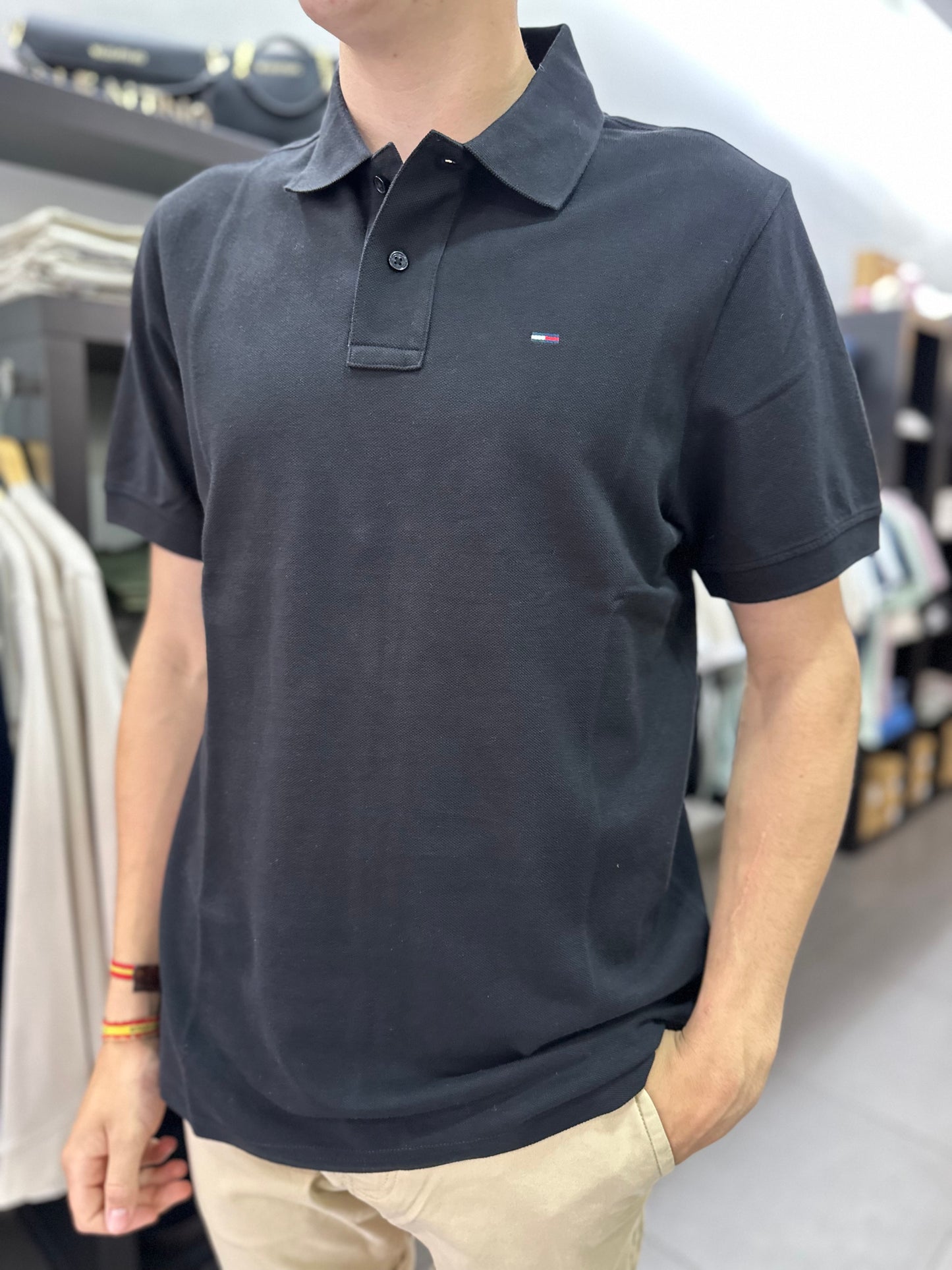 POLO TOMMY NEGRO