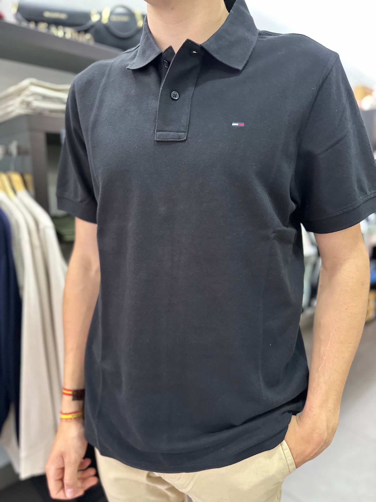 POLO TOMMY NEGRO