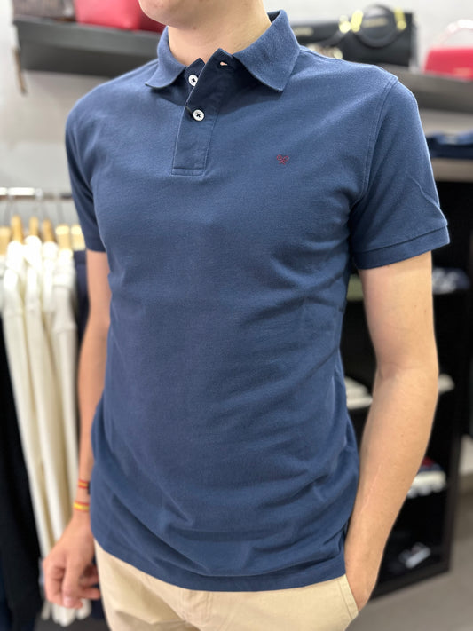 POLO SILBON AZUL MARINO