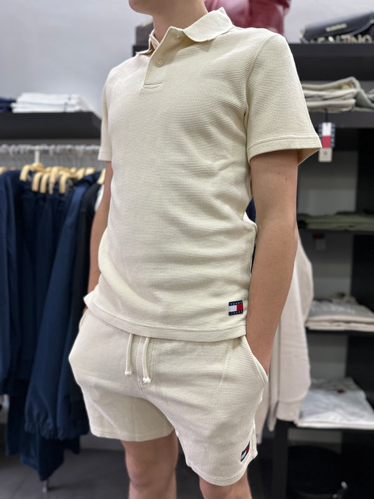 CONJUNTO TOMMY WAFFLE BEIGE