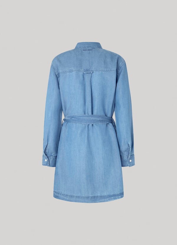 VESTIDO PEPE JEANS CORTO DENIM EN TENCEL