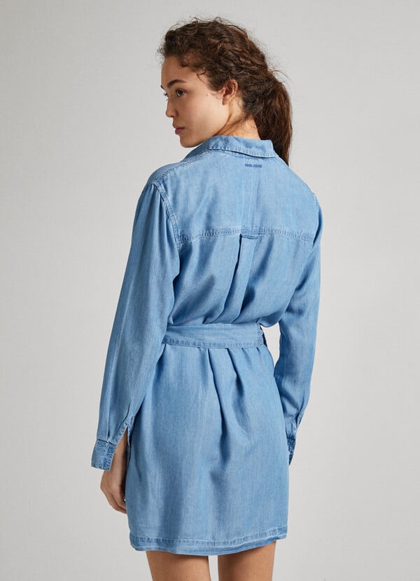 VESTIDO PEPE JEANS CORTO DENIM EN TENCEL