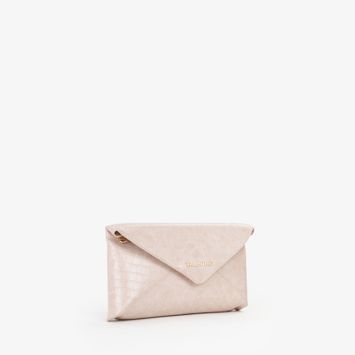 BOLSO VALENTINO SOBRE EFECTO COCODRILO ROSA