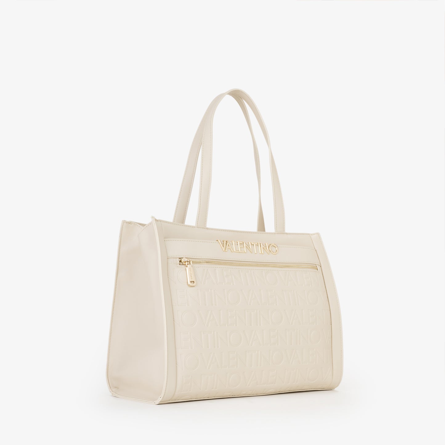 BOLSO VALENTINO SHOPPER GRANDE BEIGE ESTAMPADO ALL OVER