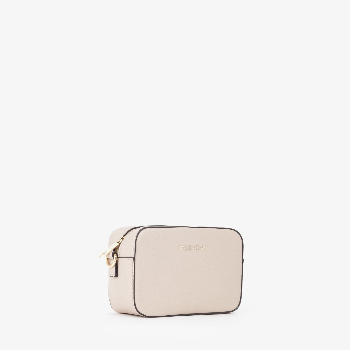 BOLSO VALENTINO BANDOLERA BEIGE CON DOS CINTAS