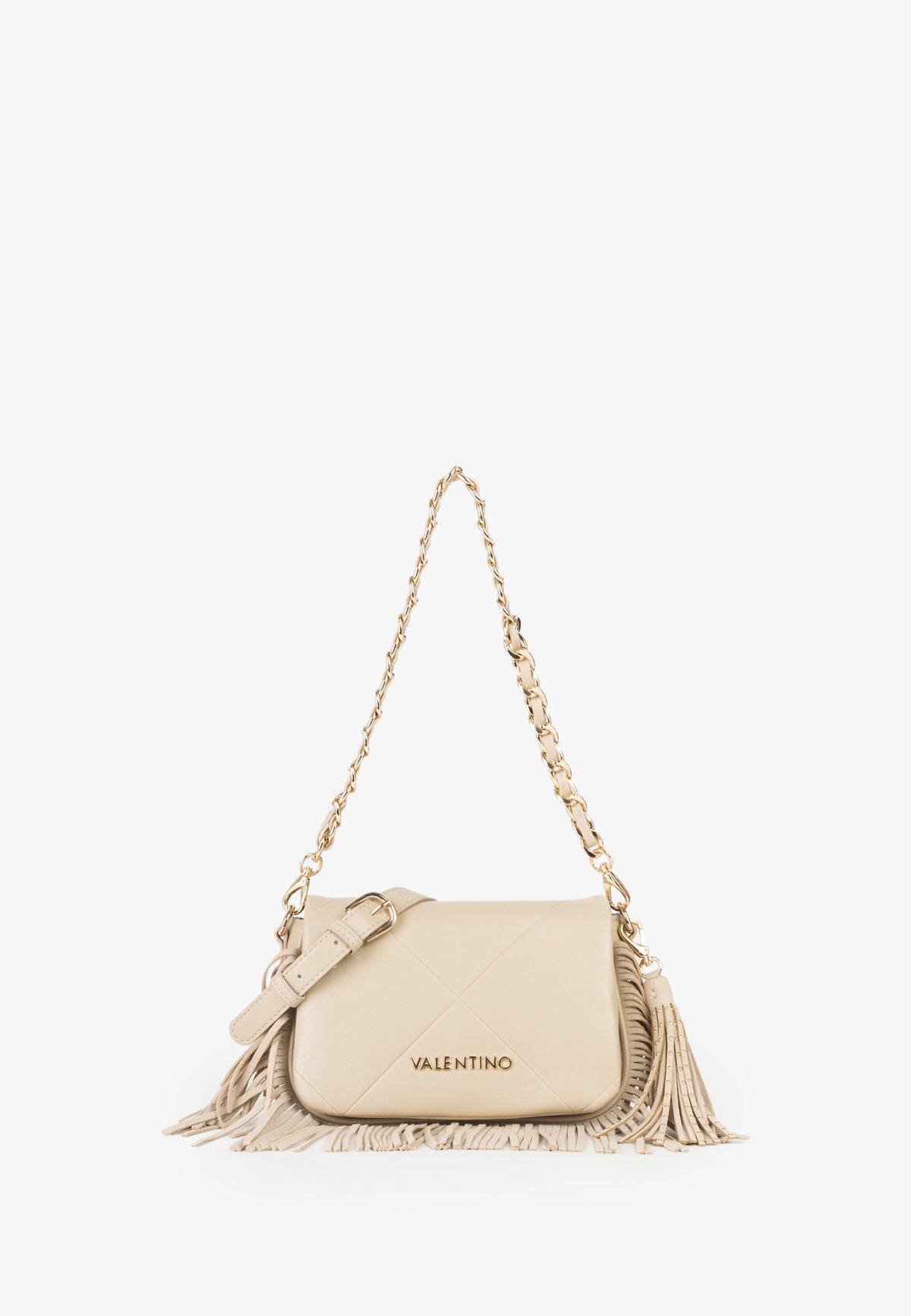 BOLSO VALENTINO ASTRID BEIGE FLECOS