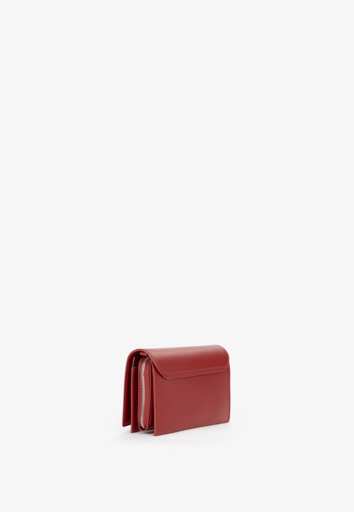 BOLSO VALENTINO EMBER MONEDERO INTEGRADO ROJO OSCURO