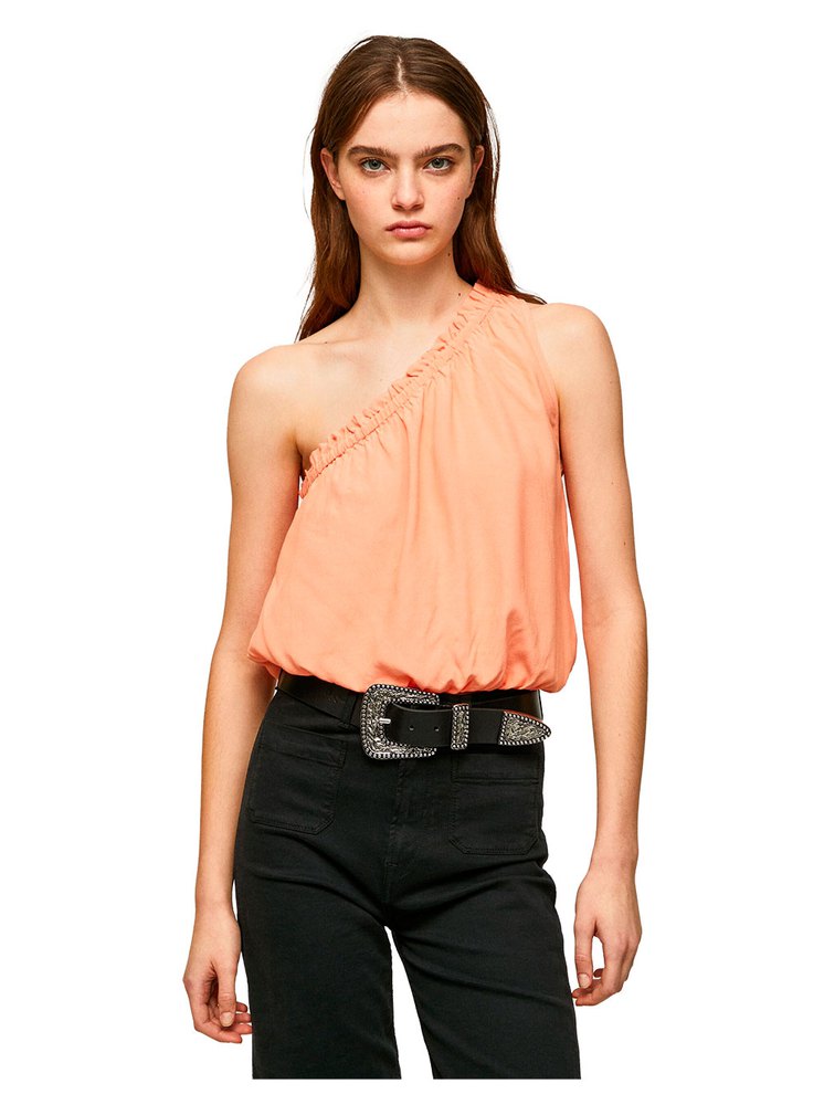 top asimétrico Pepe Jeans peach