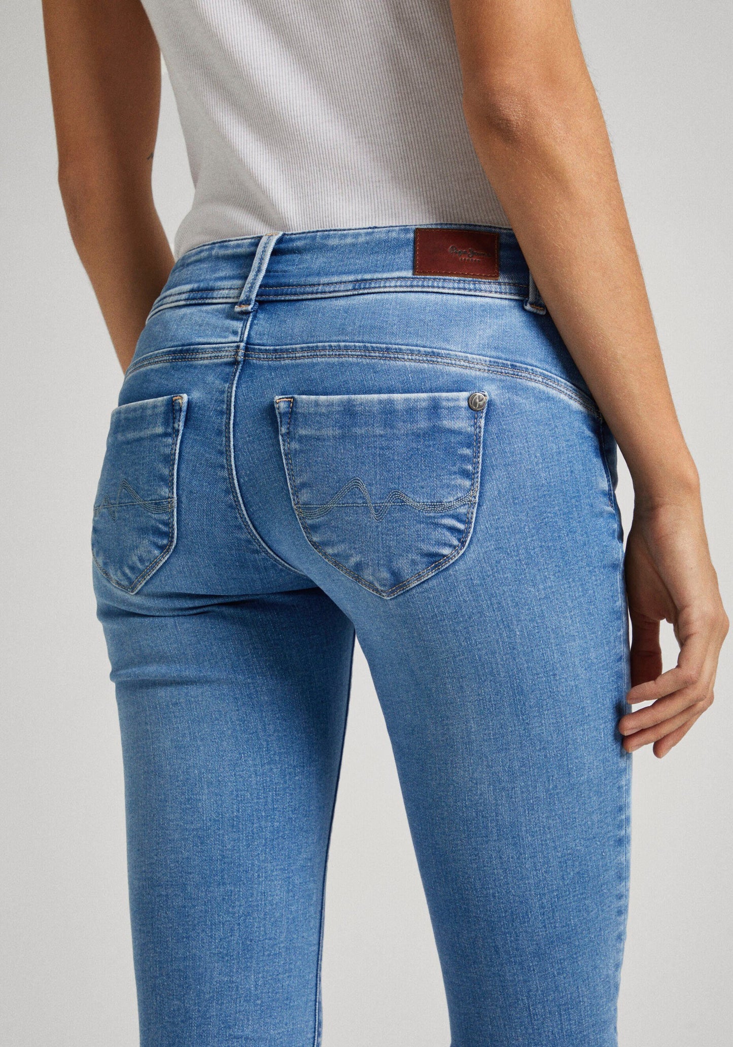 JEANS PEPE JEANS SLIM FIT LW MUJER