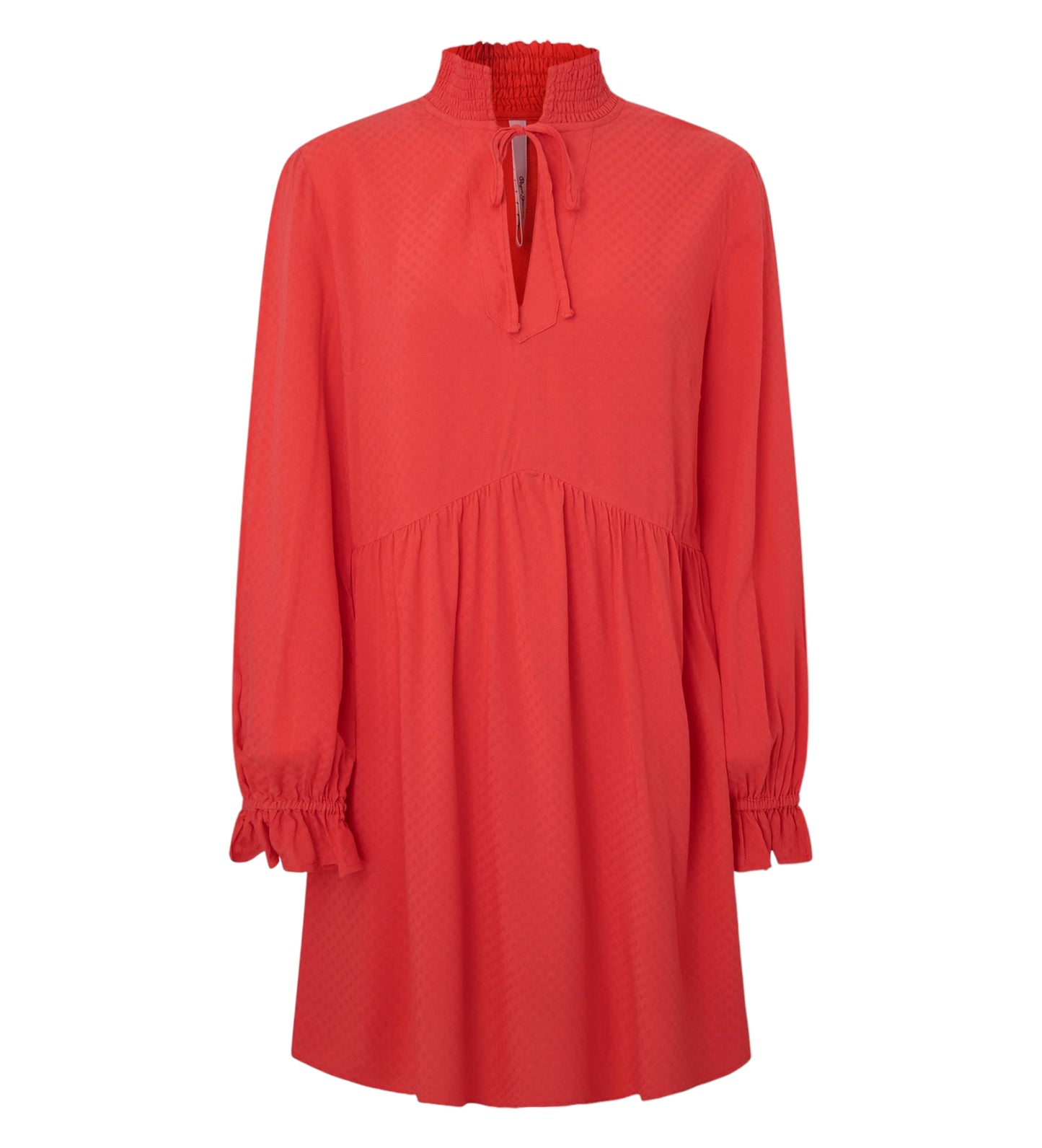 VESTIDO PEPE JEANS MINI ROJO CORAL