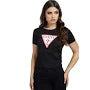 Camiseta Guess iconic manga corta mujer.