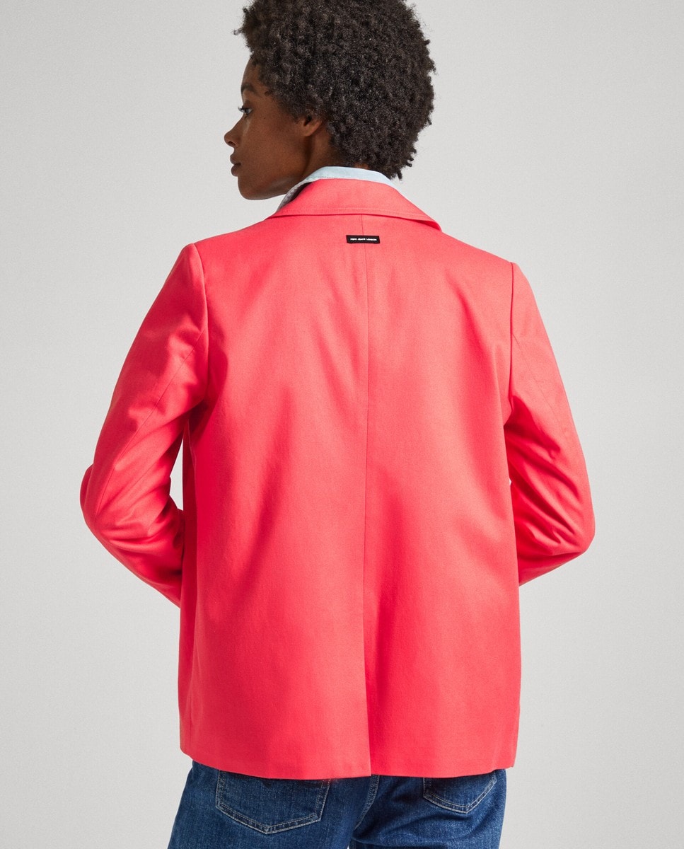 BLAZER PEPE JEANS CRISPY RED ABOTONADA MUJER